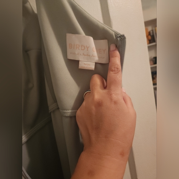 Birdy Gray Silver Bridesmaid Dress - Picture 6 of 6